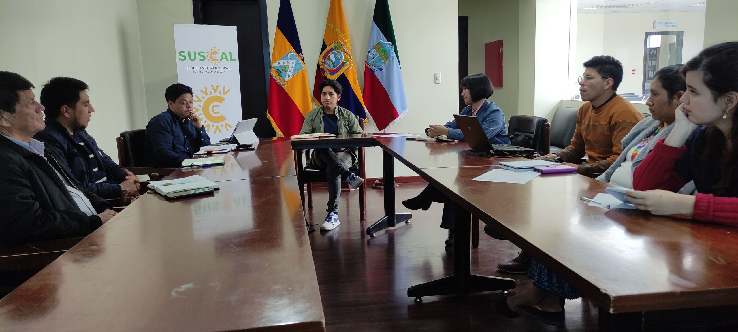 Mesa técnica intersectorial Ecuador crece sin desnutrición infantil, trabaja en Suscal